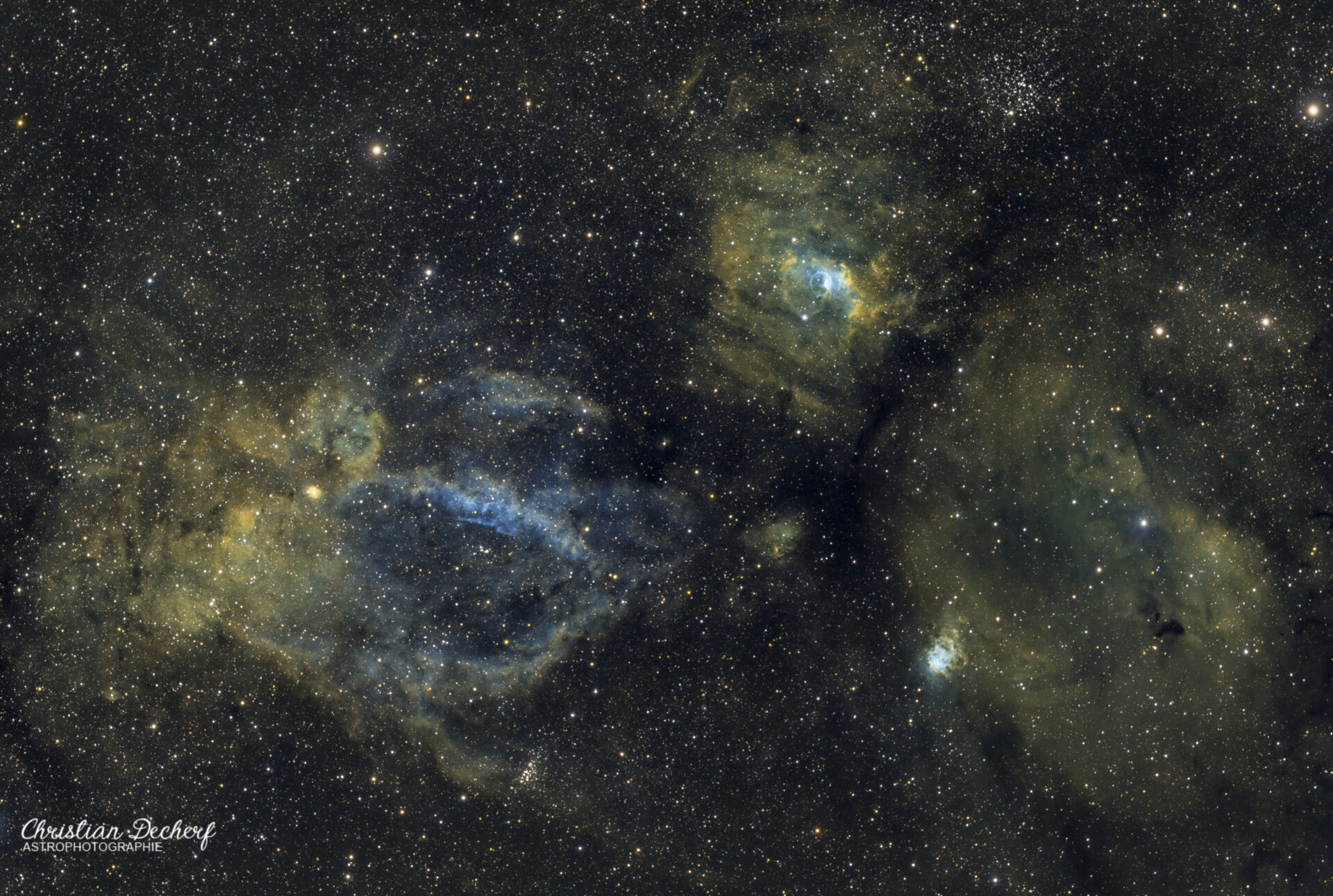 NGC7635 et SH2-157